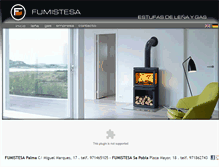 Tablet Screenshot of fumistesa.com